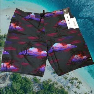 Hurley Men’s Phantom Weekender 20” Board Swim Shorts